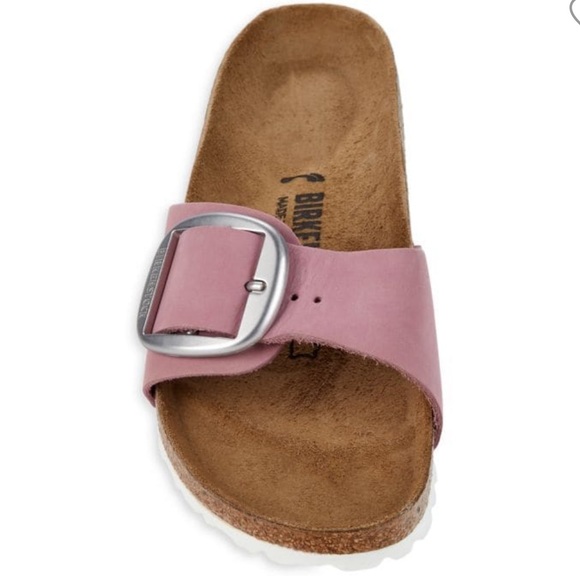 New BIRKENSTOCK Madrid Leather Flat Sandals. Size 8 - Picture 3 of 7